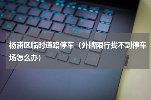 杨浦区临时道路停车（外牌限行找不到停车场怎么办）