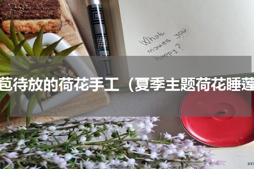 含苞待放的荷花手工（夏季主题荷花睡莲）