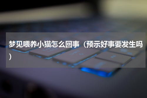 梦见喂养小猫怎么回事（预示好事要发生吗）