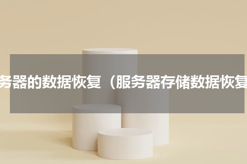 服务器的数据恢复（服务器存储数据恢复）