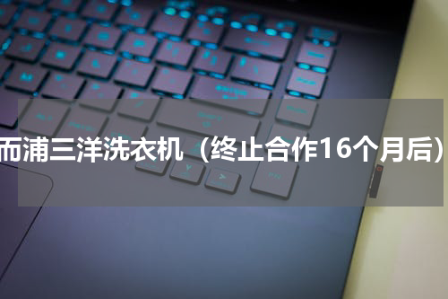 惠而浦三洋洗衣机（终止合作16个月后）