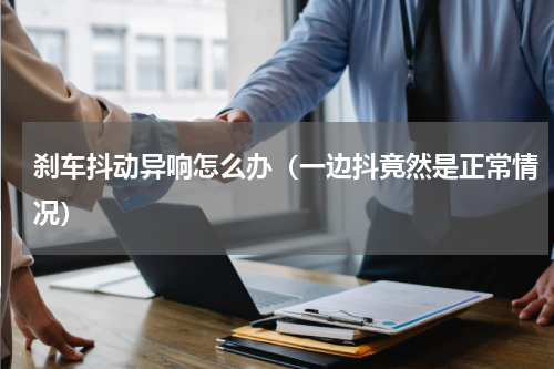 刹车抖动异响怎么办（一边抖竟然是正常情况）