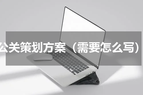 公关策划方案（需要怎么写）