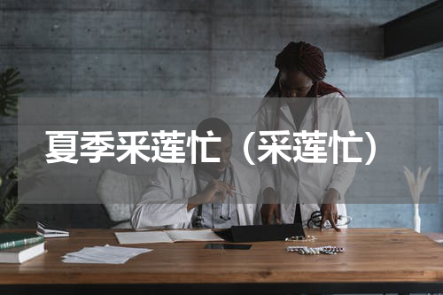 夏季釆莲忙（采莲忙）