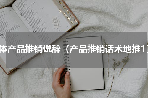 具体产品推销说辞（产品推销话术地推1）