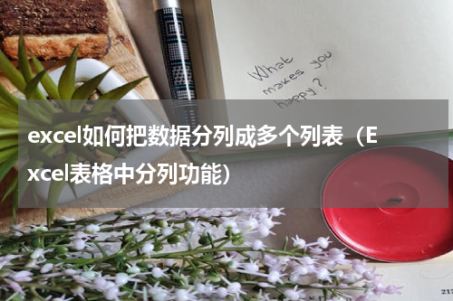 excel如何把数据分列成多个列表（Excel表格中分列功能）