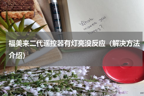 福美来二代遥控器有灯亮没反应（解决方法介绍）