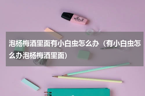 泡杨梅酒里面有小白虫怎么办（有小白虫怎么办泡杨梅酒里面）