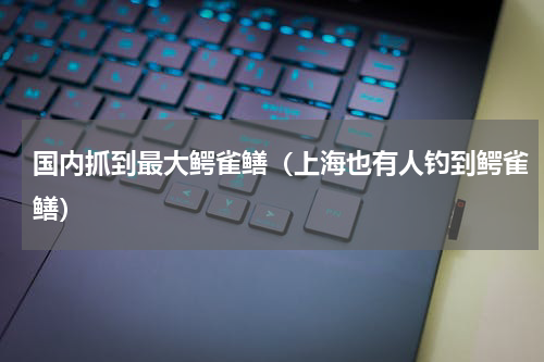 国内抓到最大鳄雀鳝（上海也有人钓到鳄雀鳝）