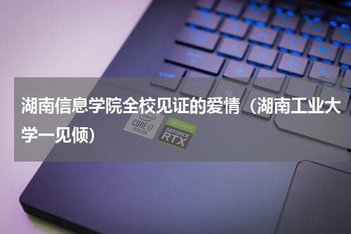 湖南信息学院全校见证的爱情（湖南工业大学一见倾）