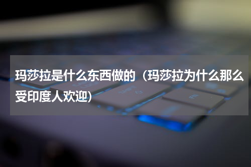 玛莎拉是什么东西做的（玛莎拉为什么那么受印度人欢迎）