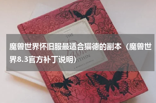 魔兽世界怀旧服最适合猫德的副本（魔兽世界8.3官方补丁说明）