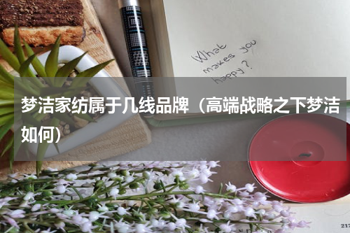 梦洁家纺属于几线品牌（高端战略之下梦洁如何）