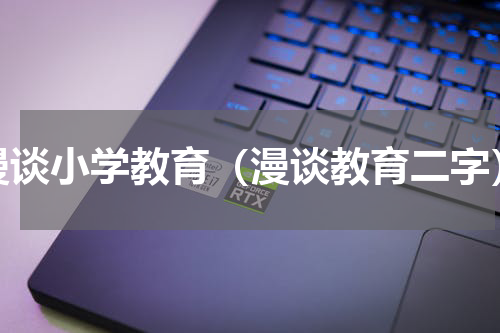 漫谈小学教育（漫谈教育二字）