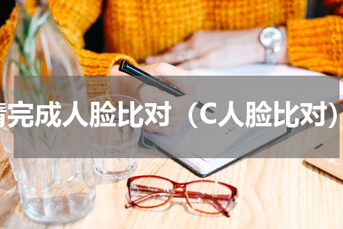 请完成人脸比对（C人脸比对）