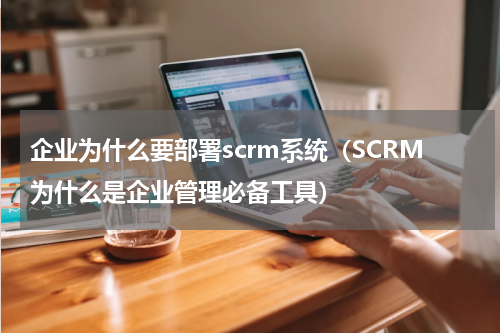 企业为什么要部署scrm系统（SCRM为什么是企业管理必备工具）