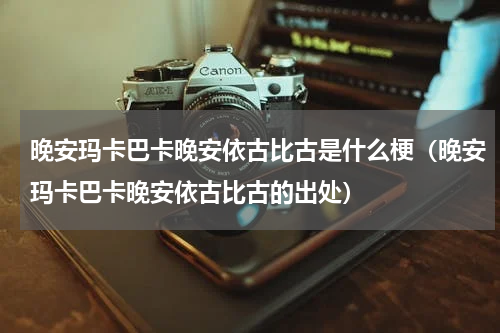 晚安玛卡巴卡晚安依古比古是什么梗（晚安玛卡巴卡晚安依古比古的出处）