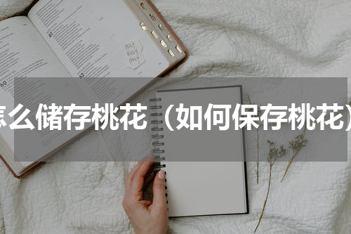 怎么储存桃花（如何保存桃花）