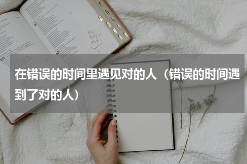 在错误的时间里遇见对的人（错误的时间遇到了对的人）