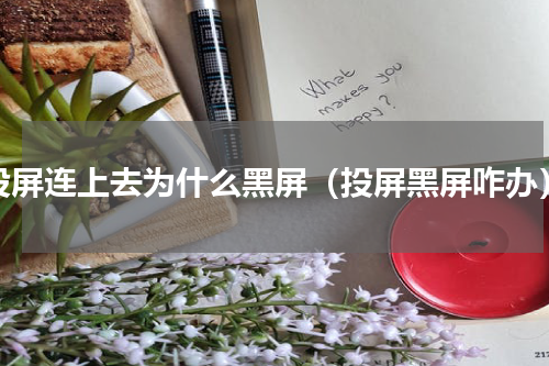 投屏连上去为什么黑屏（投屏黑屏咋办）