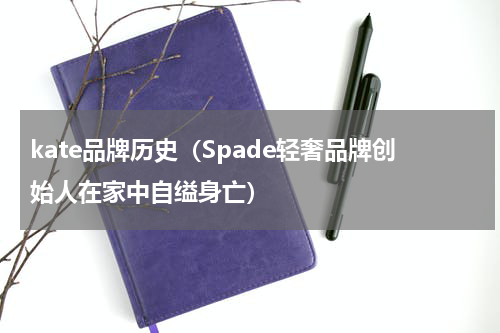 kate品牌历史（Spade轻奢品牌创始人在家中自缢身亡）