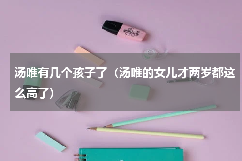 汤唯有几个孩子了（汤唯的女儿才两岁都这么高了）