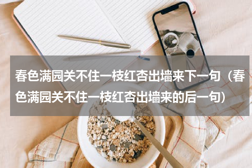 春色满园关不住一枝红杏出墙来下一句（春色满园关不住一枝红杏出墙来的后一句）