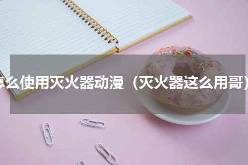 怎么使用灭火器动漫（灭火器这么用哥）