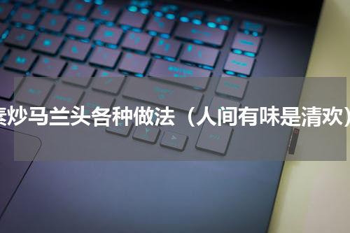 素炒马兰头各种做法（人间有味是清欢）