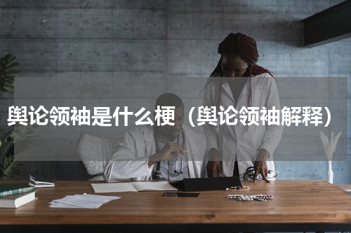 舆论领袖是什么梗（舆论领袖解释）