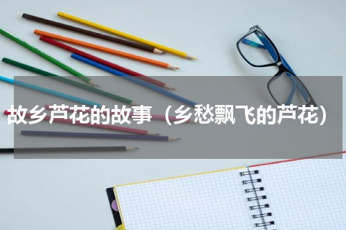 故乡芦花的故事（乡愁飘飞的芦花）