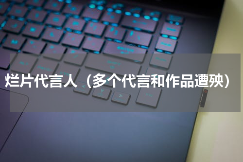 烂片代言人（多个代言和作品遭殃）