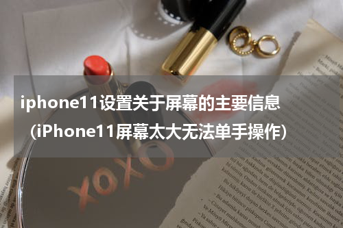 iphone11设置关于屏幕的主要信息（iPhone11屏幕太大无法单手操作）