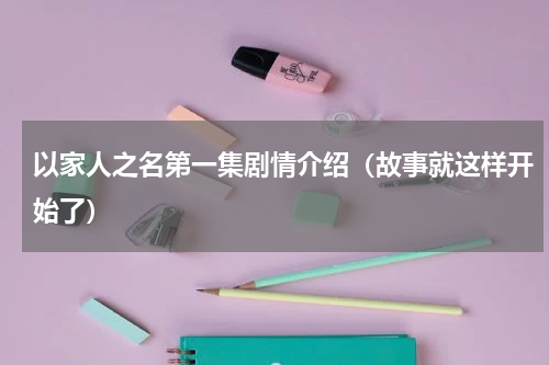 以家人之名第一集剧情介绍（故事就这样开始了）