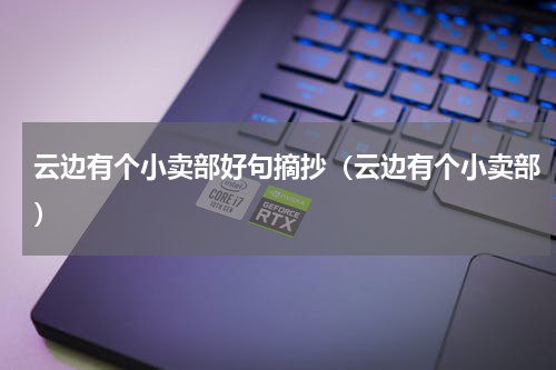 云边有个小卖部好句摘抄（云边有个小卖部）