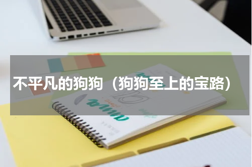 不平凡的狗狗（狗狗至上的宝路）