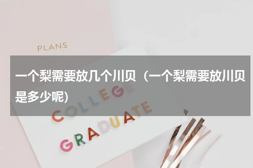 一个梨需要放几个川贝（一个梨需要放川贝是多少呢）