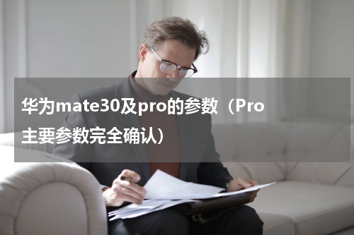 华为mate30及pro的参数（Pro主要参数完全确认）
