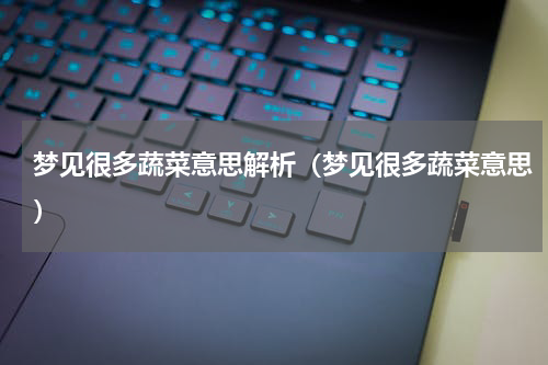 梦见很多蔬菜意思解析（梦见很多蔬菜意思）