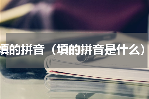 填的拼音（填的拼音是什么）