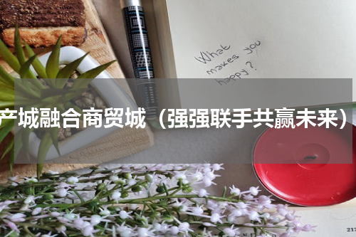 产城融合商贸城（强强联手共赢未来）