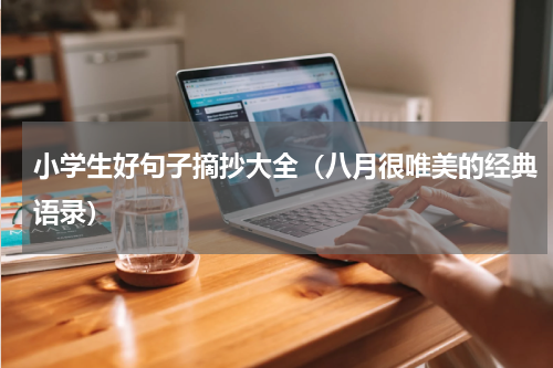 小学生好句子摘抄大全（八月很唯美的经典语录）