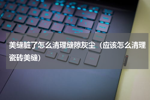 美缝脏了怎么清理缝隙灰尘（应该怎么清理瓷砖美缝）