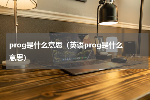 prog是什么意思（英语prog是什么意思）