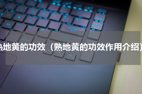 熟地黄的功效（熟地黄的功效作用介绍）