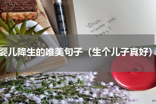 婴儿降生的唯美句子（生个儿子真好）