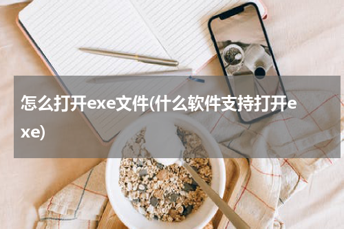 怎么打开exe文件(什么软件支持打开exe)