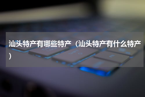 汕头特产有哪些特产（汕头特产有什么特产）