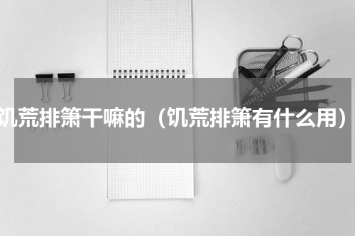 饥荒排箫干嘛的（饥荒排箫有什么用）