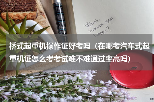 桥式起重机操作证好考吗（在哪考汽车式起重机证怎么考考试难不难通过率高吗）